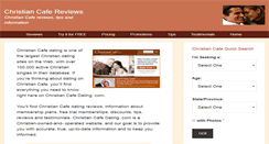 Desktop Screenshot of christiancafedating.com